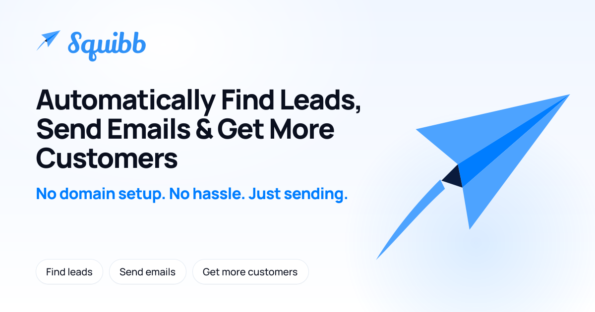 SQUIBB | AI-Powered Lead Intelligence — Smarter Leads, Higher Conversions